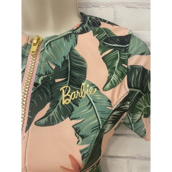 MUMU SMYM Barbie Beverly Pipeline One Piece Zip Front‎ Swimsuit Sz S Rare - Picture 4 of 15